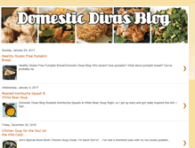 Tablet Screenshot of domesticdivasblog.com